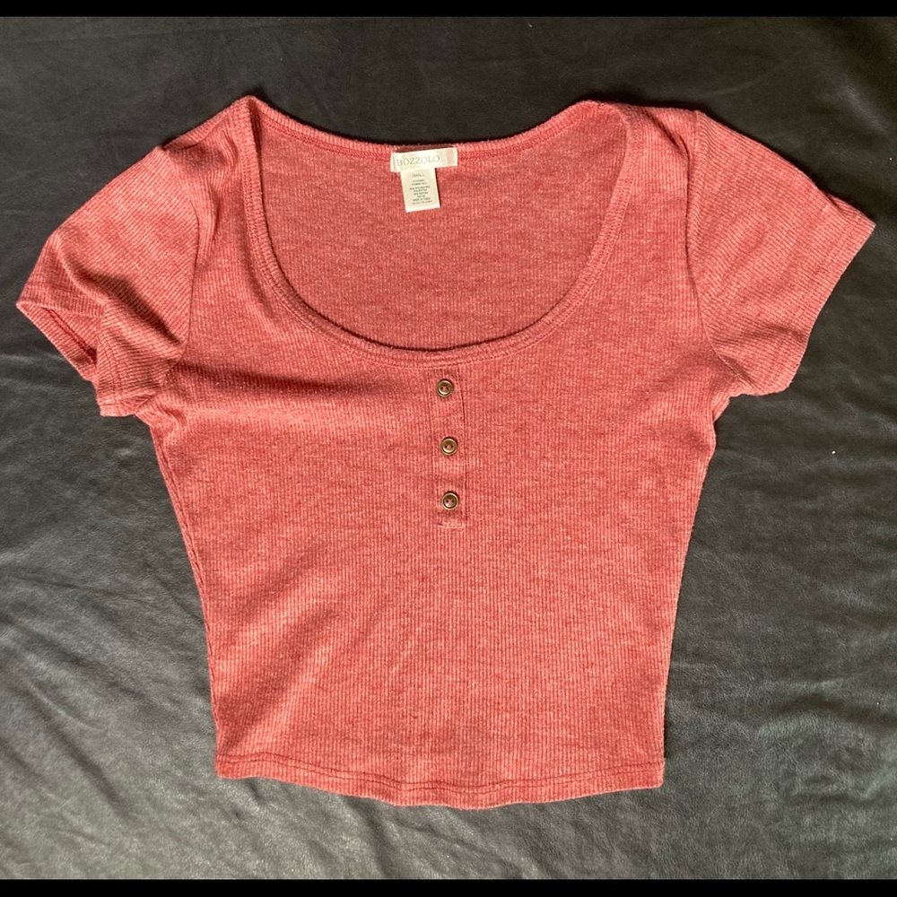 Burnt Orange Crop Top